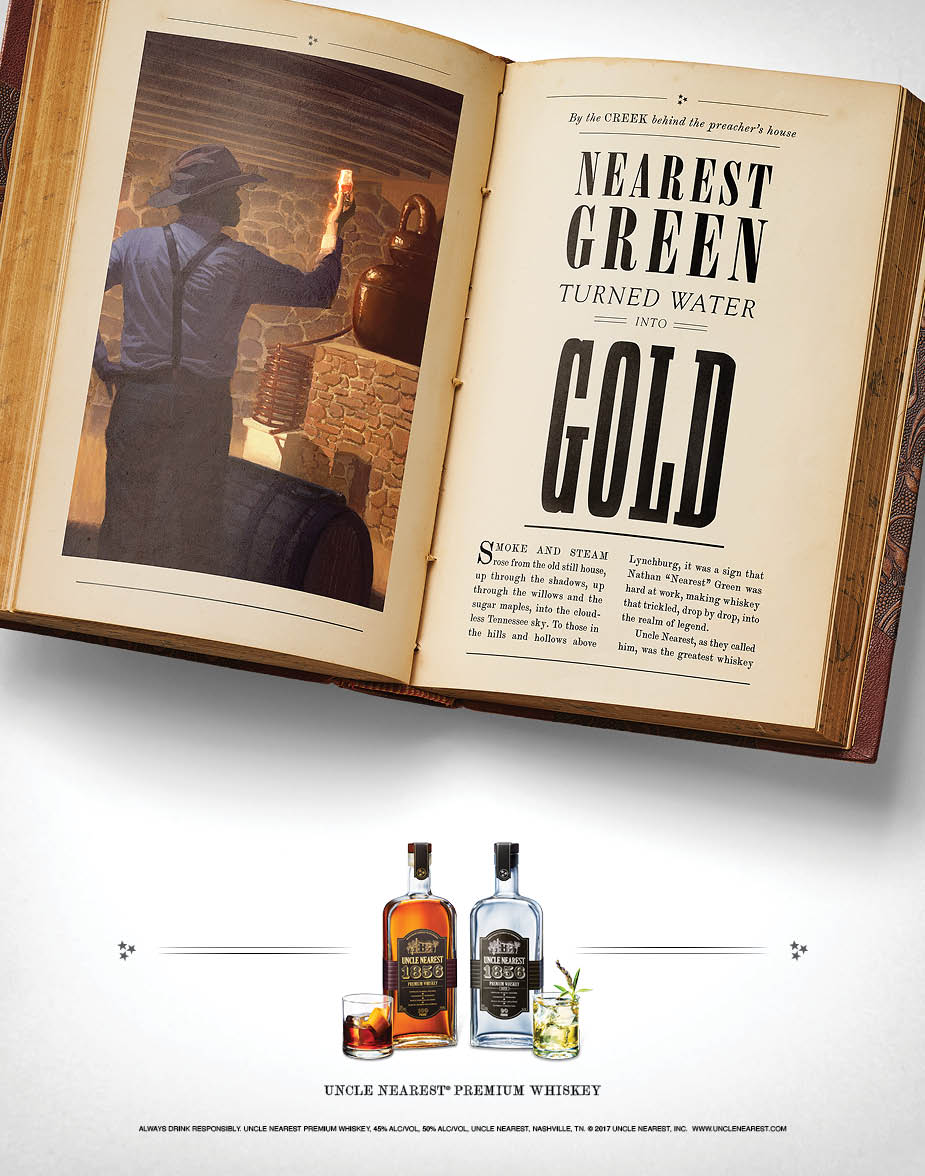 Uncle Nearest Whiskey Print Ad