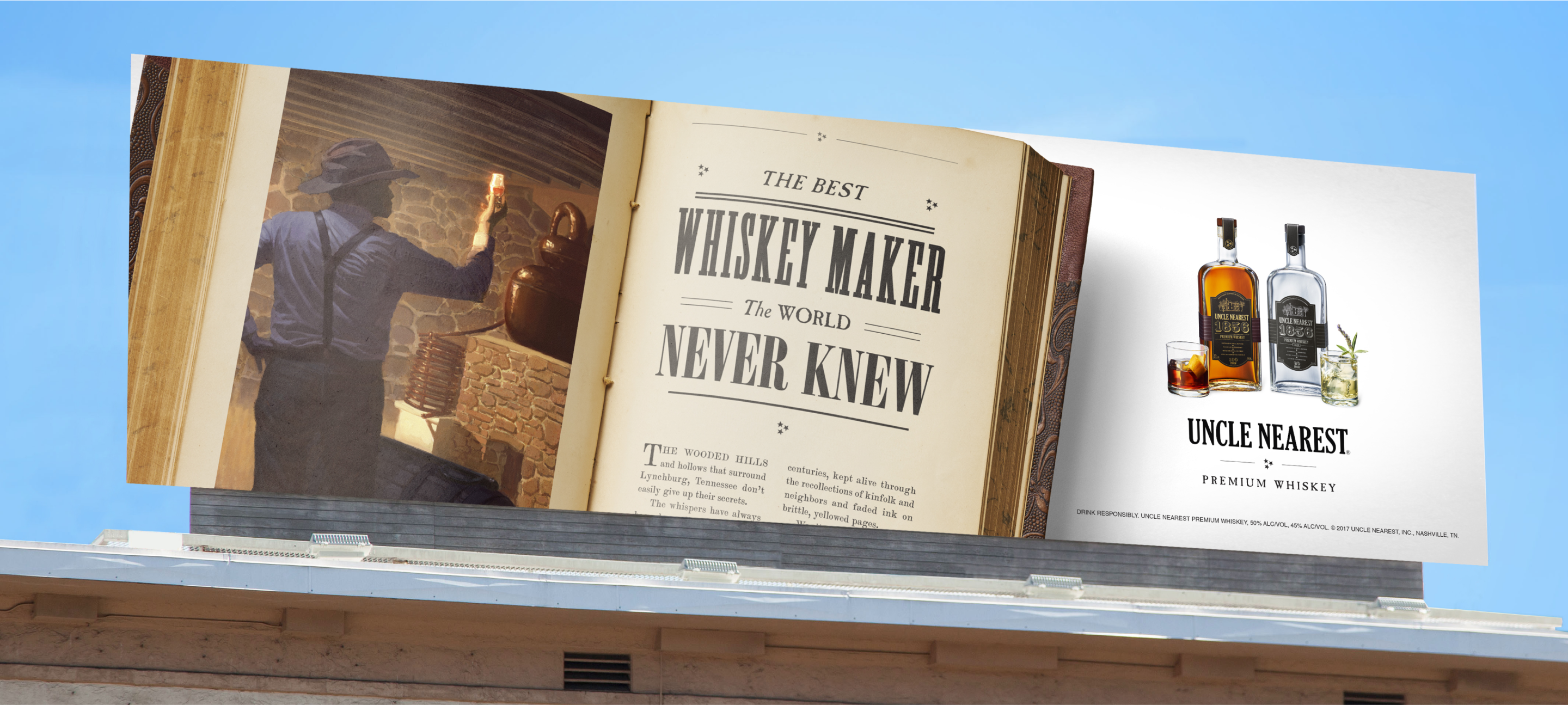 Uncle Nearest Whiskey Billboard